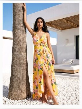 hutch luxe sleeveless ruched side slit satin maxi dress hutch luxe sleeveless ruched side slit satin maxi dress Beatrice Ruched Waist Maxi Dress